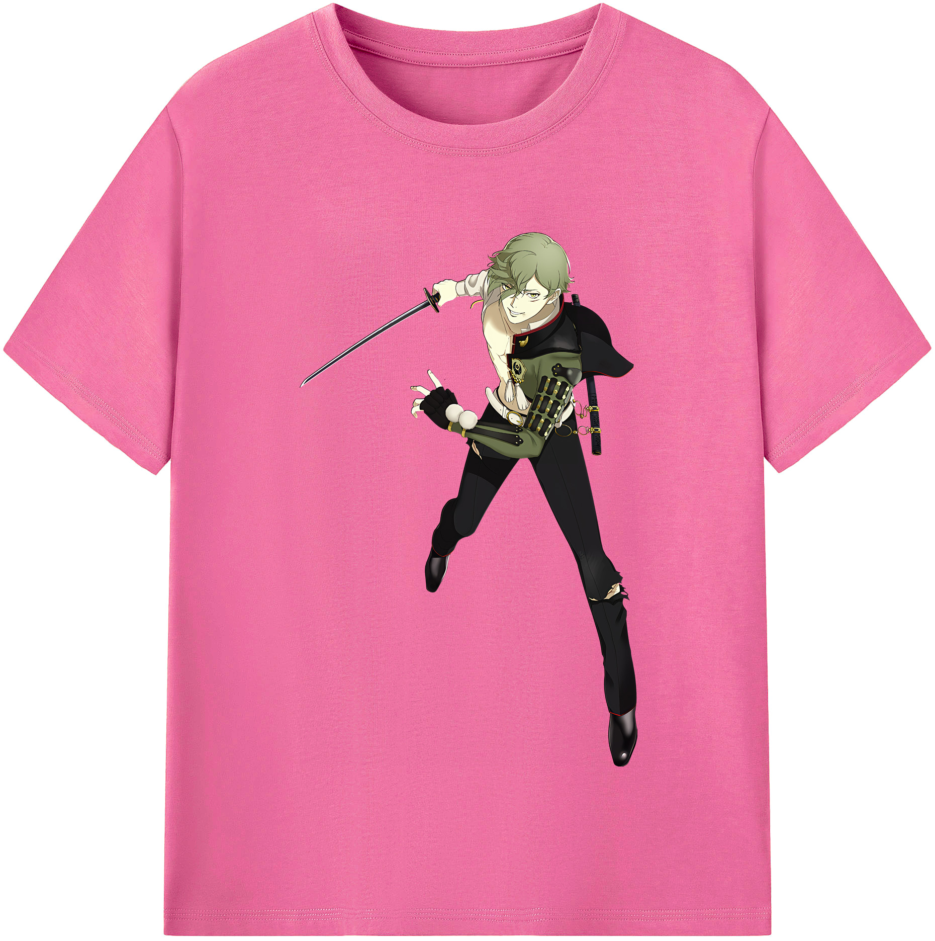 （画像用） 刀剣乱舞 Touken Ranbu レディースカジュアルプリントTシャツ（綿100％）